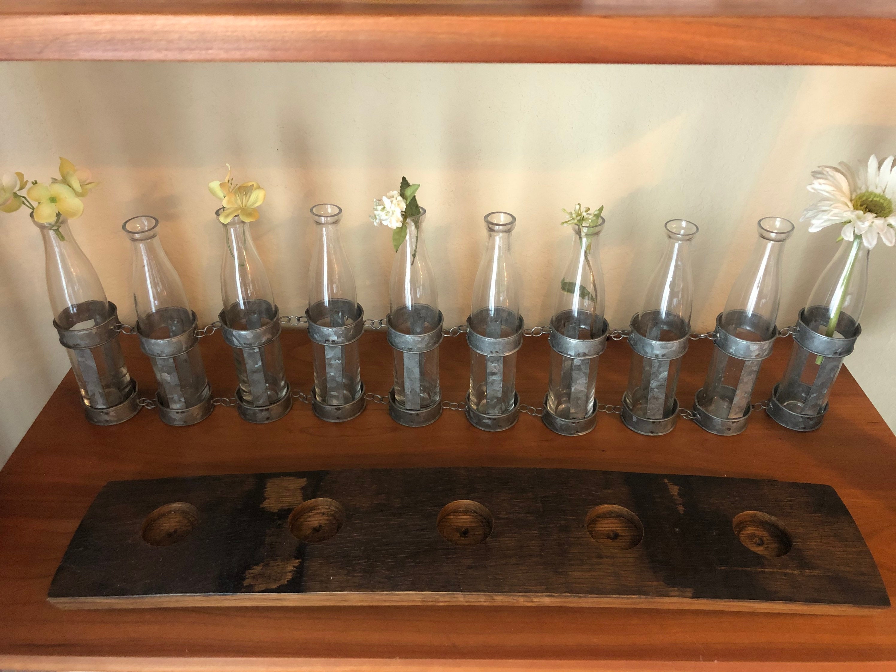 Buffalo Trace Barrel Stave Candle / Shot Glass Holder Etsy