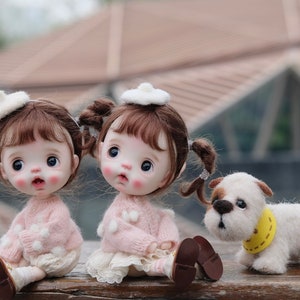 Ob11 Doll ,Handmade Dolls,OOAK Customized Art Doll