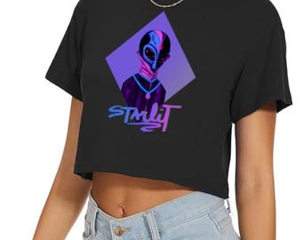 Crop Top T-shirts Starlit (Förbeställning)