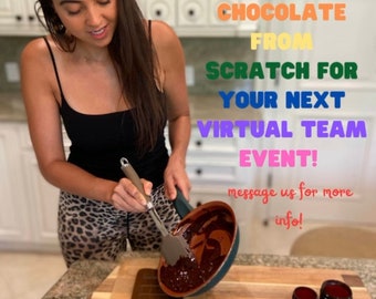 Gift a Virtual Chocolate Making Class + Kit included!