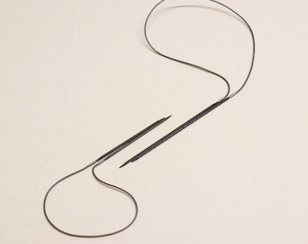kollage SQUARE Soft Circular Knitting Needles | Soft Cables