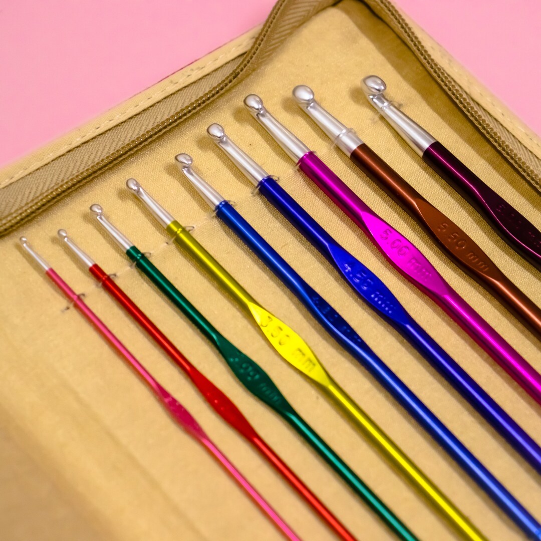 Knitpro Zing Crochet Hook Set Etsy