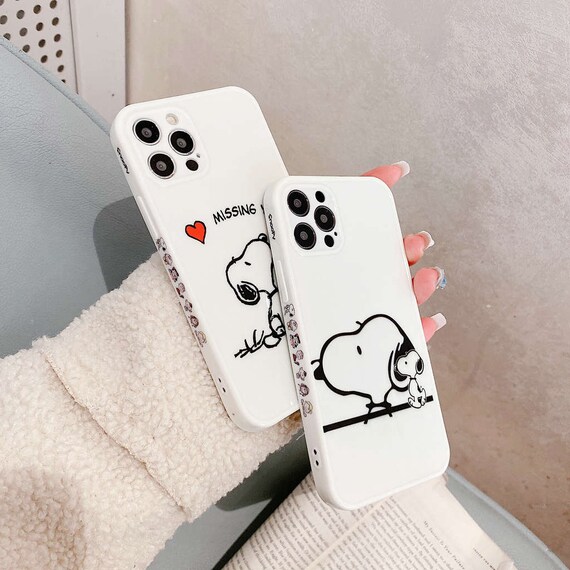 Missing You Snoopy Case Iphone 13 Pro Max Iphone 11 Pro Max Etsy