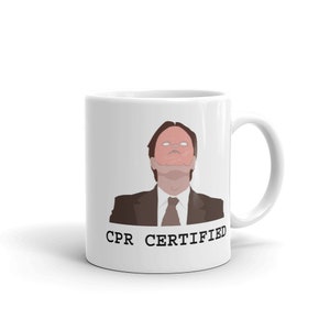 Tasse de café certifiée Dwight Schrute CPR