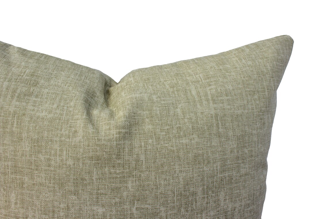 Olive Green Throw Pillows Farmhouse Pillow Covers 22x22 Etsy