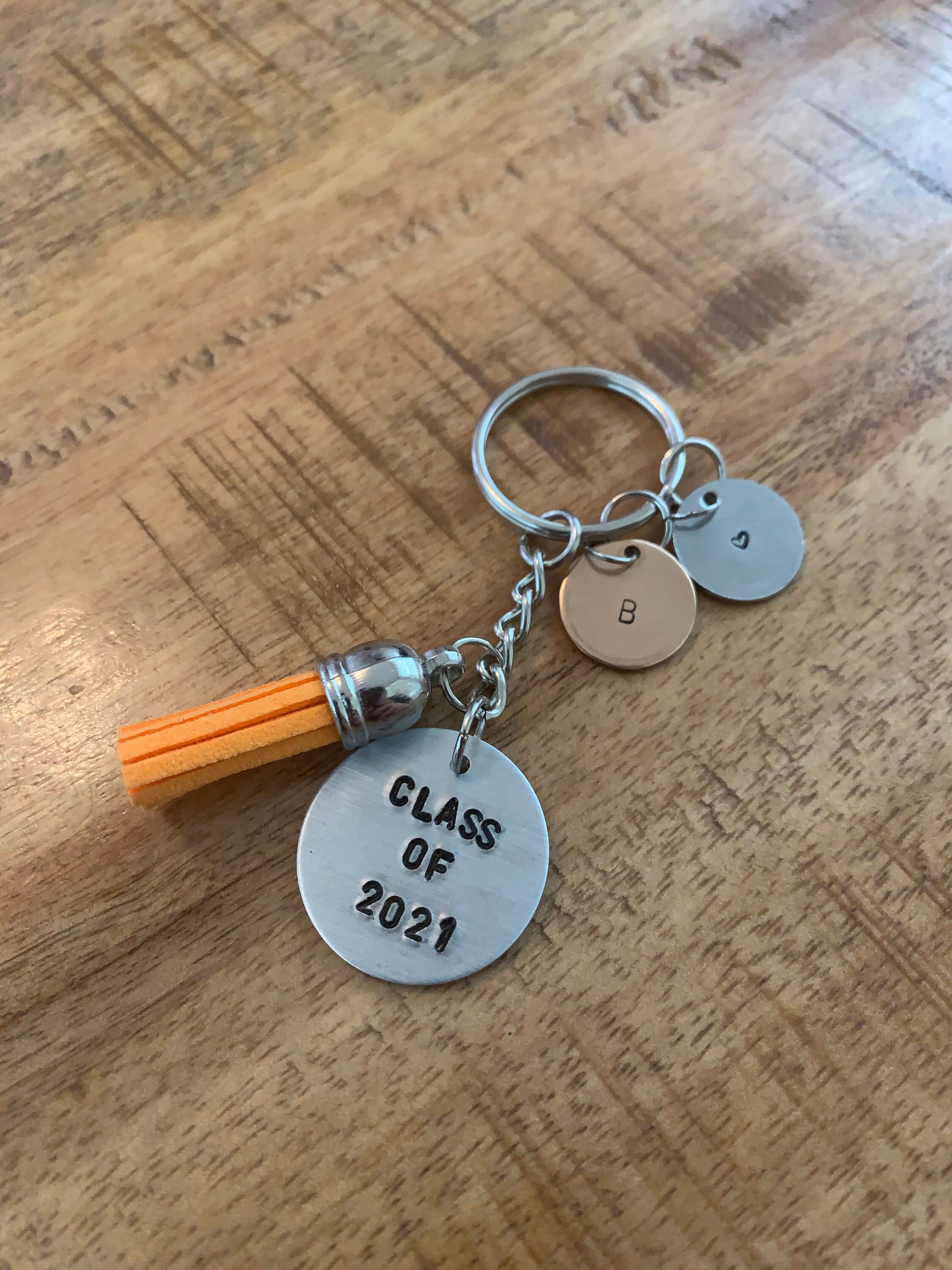 2021 Graduation Keychain with Charms & Tassel Graduation Etsy