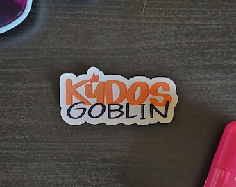 Strava Kudos Goblin Waterproof Sticker //  Runners Half Marathoners Marathoners Trail Marathoners Ultra Marathoners Half Fanatics Maniacs