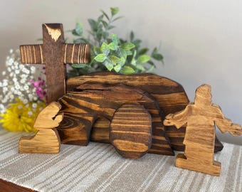 Easter Nativity - Empty Tomb and Jesus Christ’s Resurrection