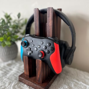 Gamer Controller, Headset, & Remote Holders!