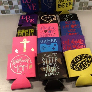 Insulated beverage/can holder