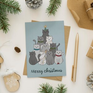 Christmas Cats Cards