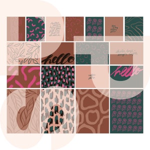 Hello Again | printable card set