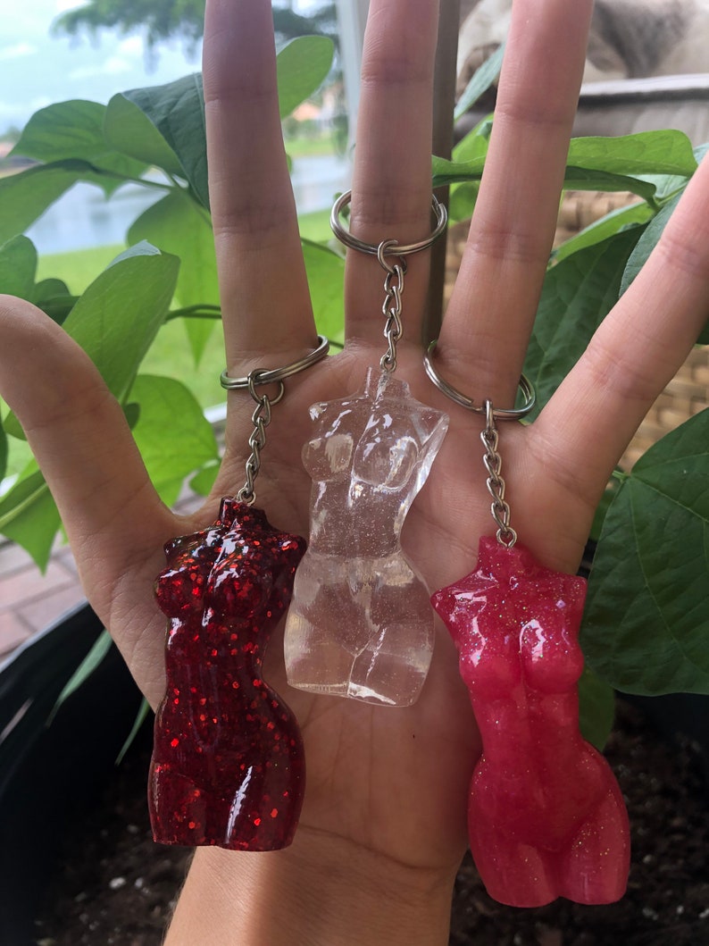 Goddess keychain