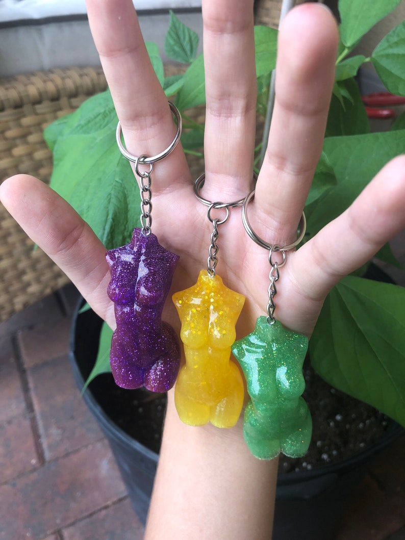 Goddess keychain