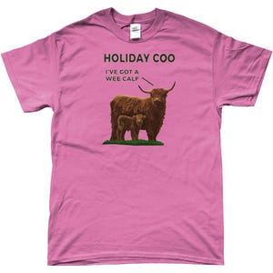 Funny Scottish Highland Cow T-Shirt: Scots Language Humor