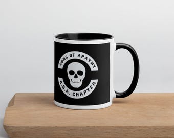 Sons Of Apathy Mug with Colour Inside