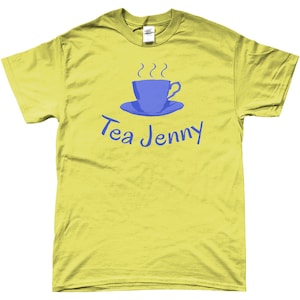 Tea Jenny T-Shirt: Scottish Tea Lover Gift