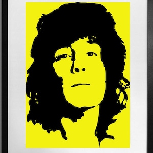 Alex Harvey Portrait: Scottish Icon Fan Art (PNG Digital Download)
