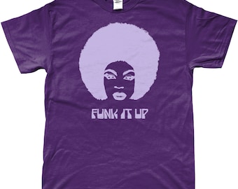 Funk It Up T-Shirt, Retro Cool, 60s/70s Vibe, Colourful & Groovy