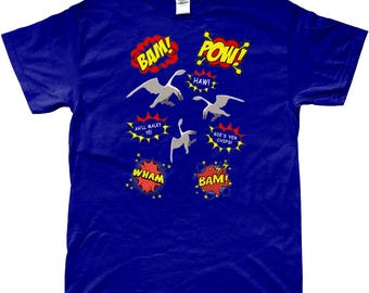 Funny Scottish Seagull T-Shirt: Cartoon Seaside Humor