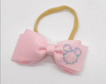 Lazo floral de Minnie "Lottie"