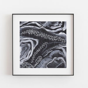 Abstract Art Print, Abstract Landscape, Black and White Print, Abstract Wall Art, Abstract Wall Decor, Digital Prints,Prints,Wall Art