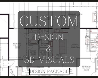 Custom Barndominium Design - DESIGN PACKAGE - Blueprints, Farmhouse, Barndo, Unique, Single Story,  Loft, Shouse, Shop, Prints, Renders, 3D