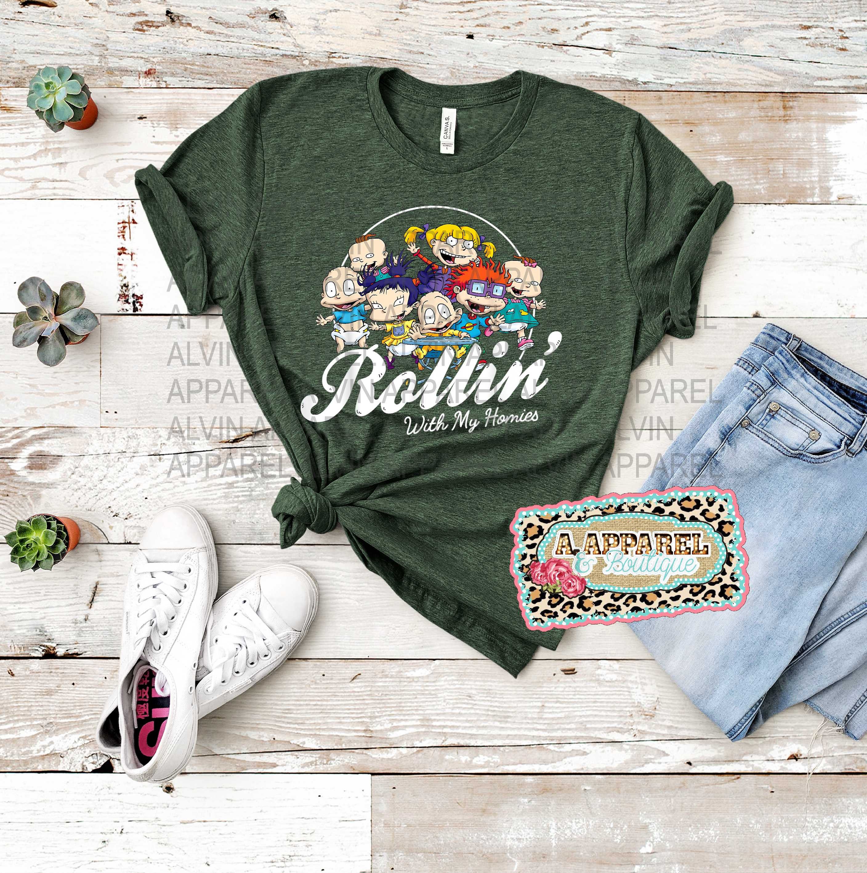 rollin with the homies shirt
