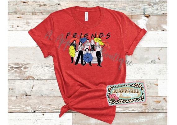 Friends Umbrella Faceless Shirt | Etsy
