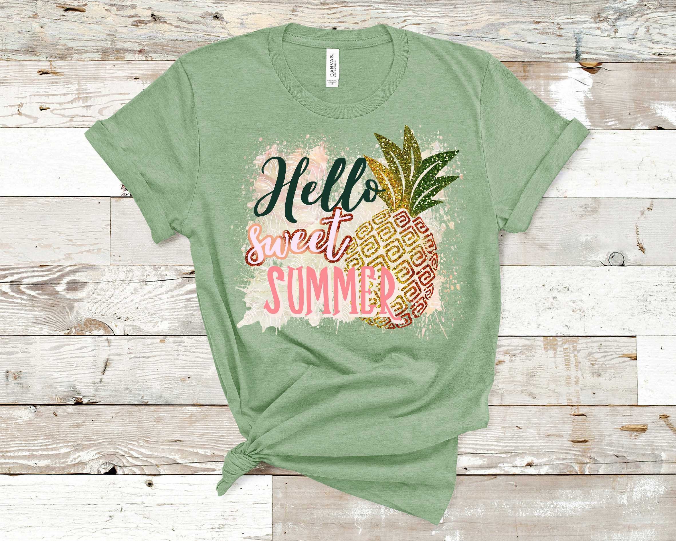 Hello Sweet Summer Shirt - Etsy