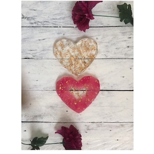 Resin Love Heart Coasters, Home Decoration Drink Coaster for Tabletop Protection Cups, Christmas gift, lovers gift