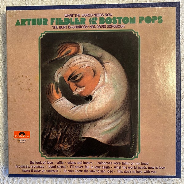 Rare 1972 Arthur Fiedler And The Boston Pops "What The World Needs Now" (The Burt Bacharach-Hal David Songbook) Reel-To-Reel Tape