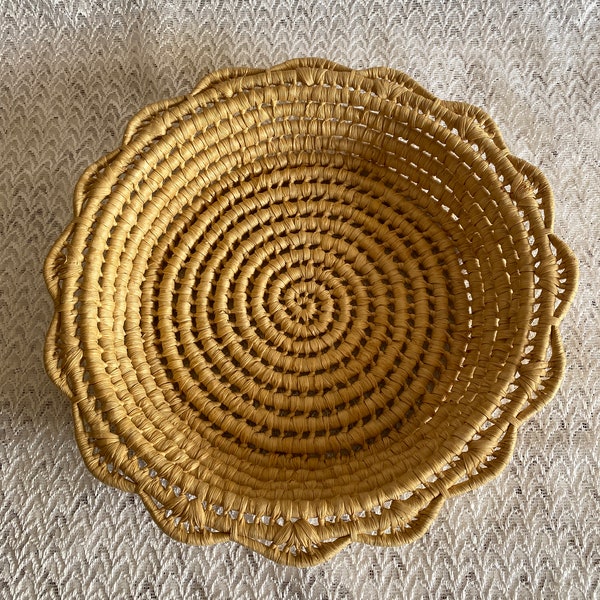 Woven Basket from the Tohono O'Odham Nation, Pima or Papago