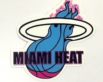Miami Vice Heat sticker/ Miami Heat sticker