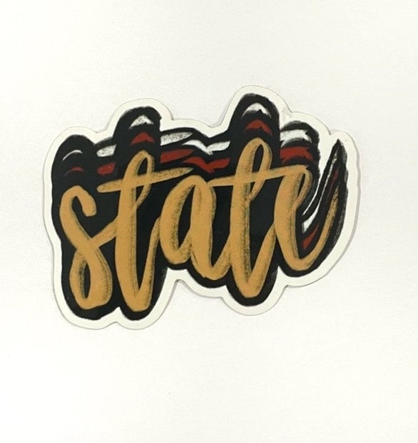 Fsu Banner Sticker FSU Sticker/ FSU / Florida State Sticker / Florida State - Etsy