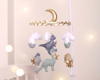 Dinosaurs Baby crib mobile for boy.