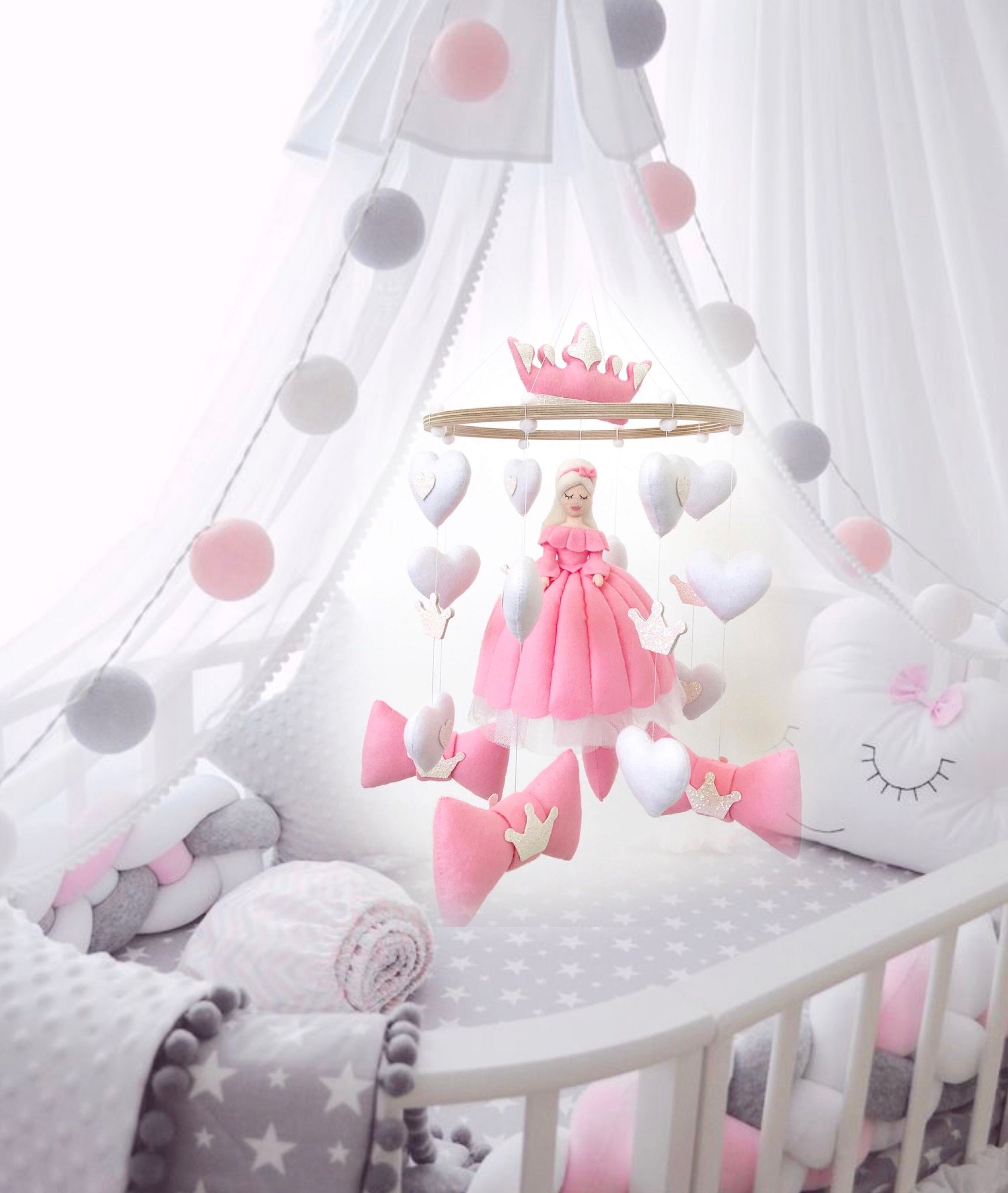 Baby Mobile niñas Ballerina - Etsy España