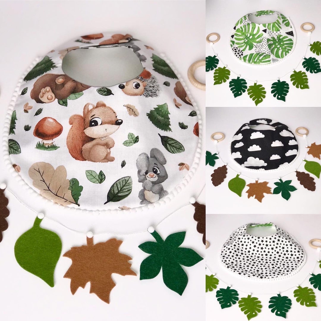 Baby Bib Towel Bib Baby Boy Bib Baby Girl Bib Unisex Bib Over the Head