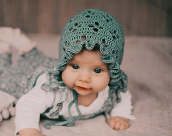 Crochet Pattern Ida Bonnet - English