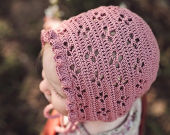 Crochet pattern Ida Bonnet - German