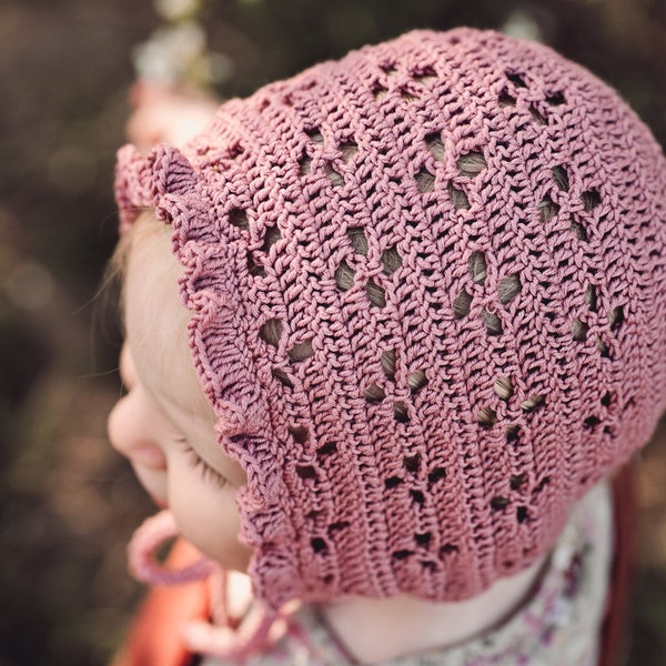 Crochet pattern Ida Bonnet - German
