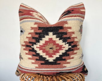 Cuscino azteco,cuscino geometrico, cuscino etnico, cuscino marocchino, cuscino kilim nel Regno Unito, fodera per cuscino Boho