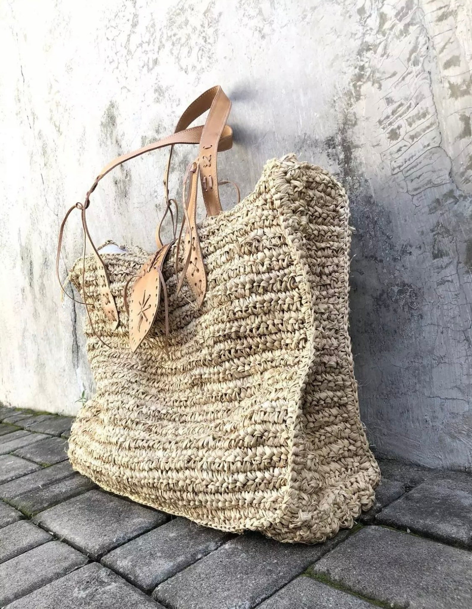 Large Straw Beach Bag Oversize Bag Large Straw Totelarge Etsy UK