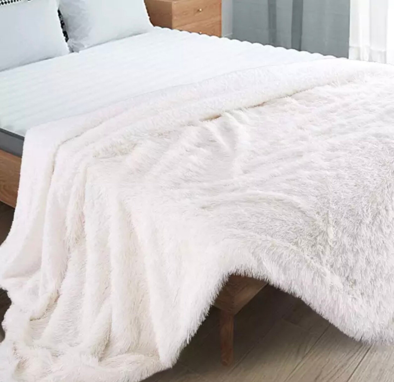 Fur Throw Blanket Faux Fur Throw White Faux Fur Throw Etsy UK