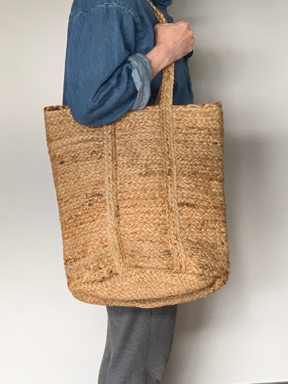Large Straw Shopper Bag beach Bag Ethnic Shopper Beach Shoulder Bag Large Straw Beach Bag Straw Shoulder Bag Oversize Straw Bags Etsy