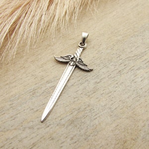 Sterling Silver 925 Winged Sword Pendant, Silver Sword Pendant, Dagger Pendant, Sword Pendant Jewellery, Dagger Pendant Jewellery - Etsy India Sterling Silver 925 Winged Sword Pendant, Silver Sword Pendant, Dagger Pendant, Sword Pendant Jewellery, Dagger Pendant Jewellery - Etsy India