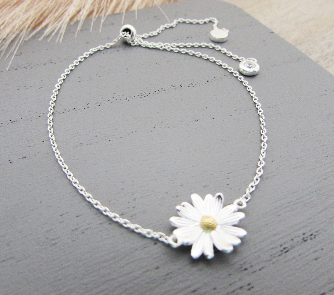 Daisy Bracelet - Silver