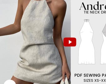 how to tie a backless dress