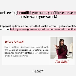 Patrón de vestido halter | Patrón de vestido de fiesta | Patrón de vestido maxi | Patrón de vestido formal de satén | Vestido sin espalda | Vestido con espalda descubierta | Tallas XS-XXXL imagen 15