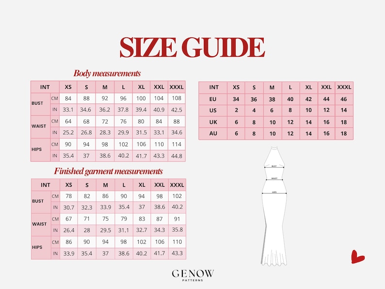 Patrón de vestido halter | Patrón de vestido de fiesta | Patrón de vestido maxi | Patrón de vestido formal de satén | Vestido sin espalda | Vestido con espalda descubierta | Tallas XS-XXXL imagen 14